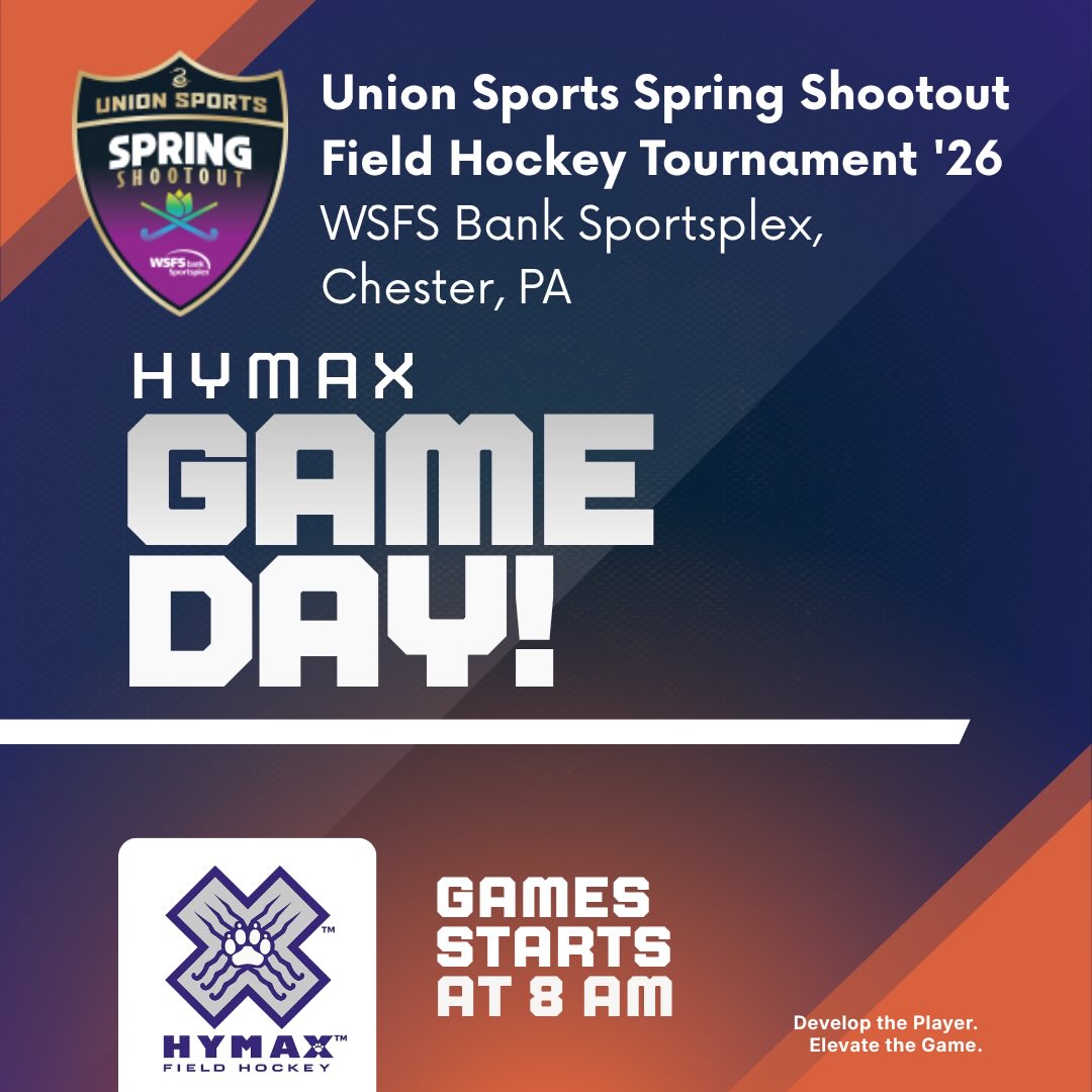 It’s Game Day for Hymax! 🏑 💙 

Wishing all our players a great day of hockey! 

#Hymax #GameDayReady #FieldHockey #Teamwork #SpringSeason