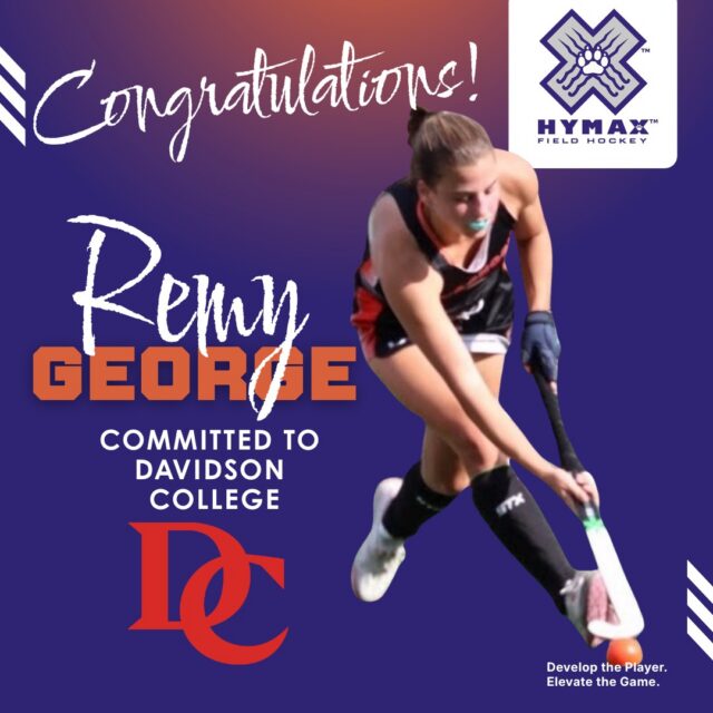 π COLLEGE COMMITMENT π
Congratulations to Remy George on her commitment to continue her academic and athletic career at Davidson College, where she will compete in NCAA Division I Field Hockey! π
@remygeorge_fh28 dedication, work ethic, and passion for the game have been evident throughout her time with Hymax. We are incredibly proud of everything she has accomplished and can't wait to watch her continue to grow and succeed at the next level.
@dcfh_wildcats is gaining an outstanding student-athlete, teammate, and leader.
Please join us in congratulating Remy and wishing her the very best as she begins this exciting new chapter! π
#HymaxFieldHockey #CollegeCommitment #DavidsonFieldHockey #DavidsonCollege #NCAAFieldHockey #DivisionI #FutureWildcat #HymaxFamily #FieldHockey #RecruitingSuccess #BaltimoreFieldHockey