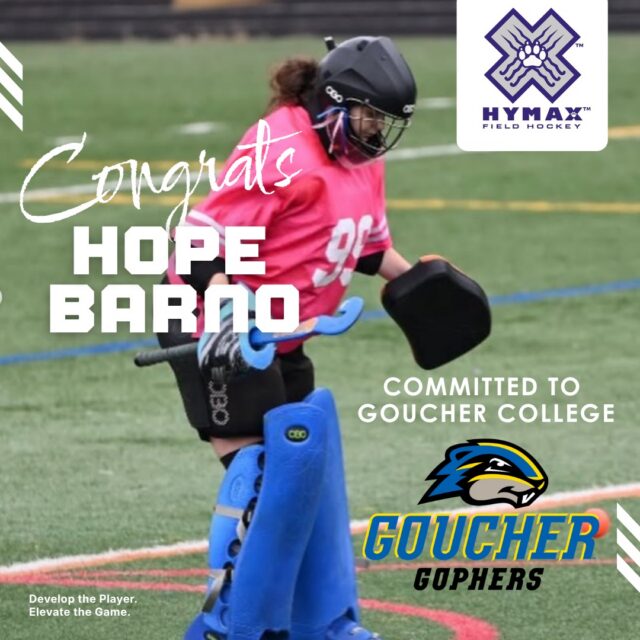 π COLLEGE COMMITMENT! ππ
Congratulations to Hymax goalkeeper Hope Barno on her commitment to continue her academic and field hockey career at Goucher College! ππ
Hope has been a tremendous part of the Hymax family, bringing hard work, determination, and a strong presence in the shooting circle! Weβre so excited to see her take the next step and continue competing at the collegiate level!
Hope also represents Liberty High School, and we are incredibly proud to celebrate this exciting accomplishment with her.
Congratulations, Hope! We canβt wait to watch you in goal for the Gophers! ππ§‘
Once Hymax, Always Hymax.
#HymaxFieldHockey #CollegeCommitment #GoucherCollege #GoucherFieldHockey #FieldHockey #Goalkeeper #LibertyHighSchool #HymaxProud #CollegeFieldHockey